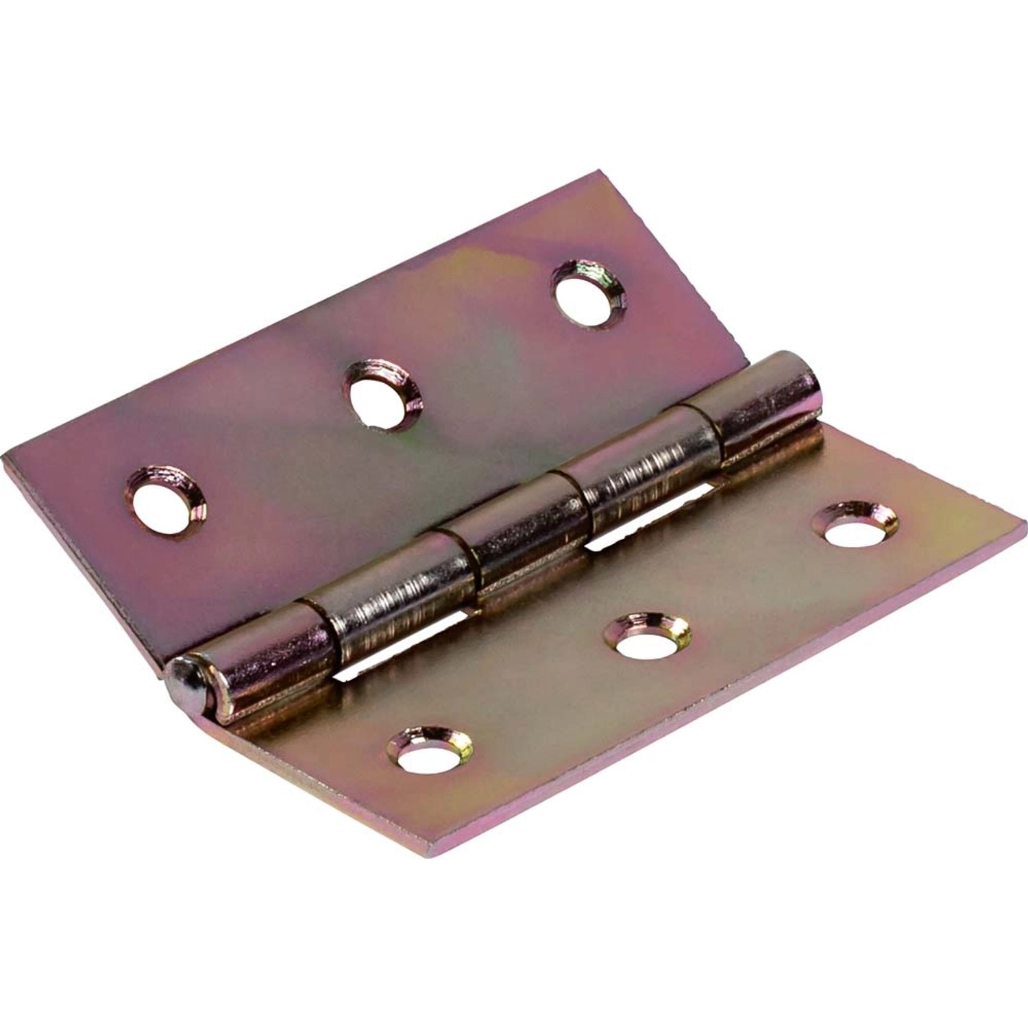 Zawias półszeroki 60 mm x 46 mm ocynkowany na żółto