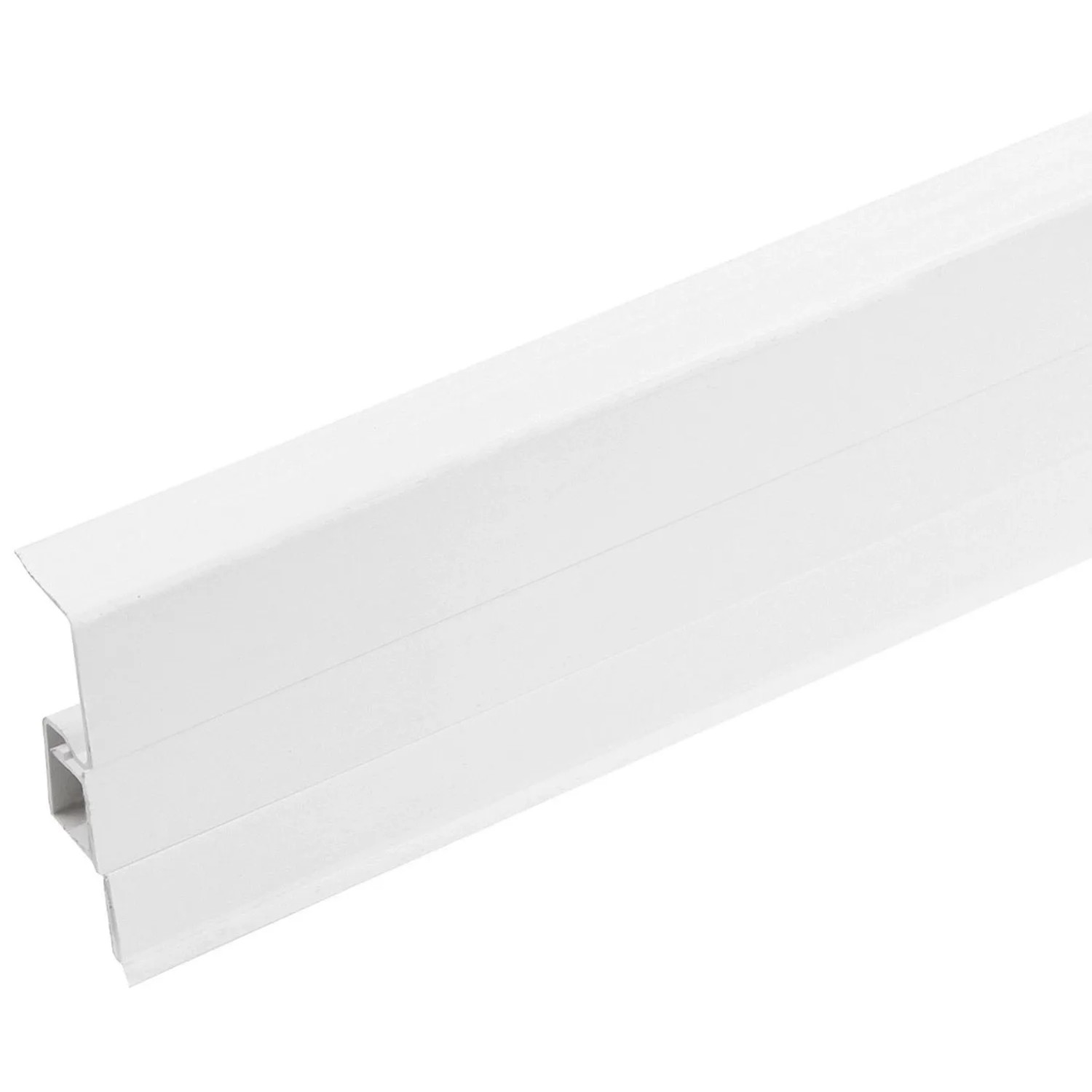 Cezar Listwa przypodłogowa Cezar60 PVC Biały RAL9003 połysk 60x20x2500