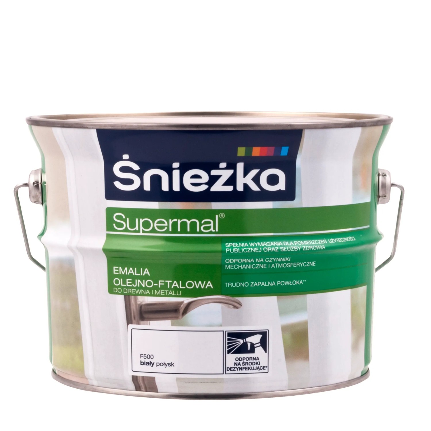 Śnieżka Emalia Supermal olejno-ftalowa połysk biała 2,5l