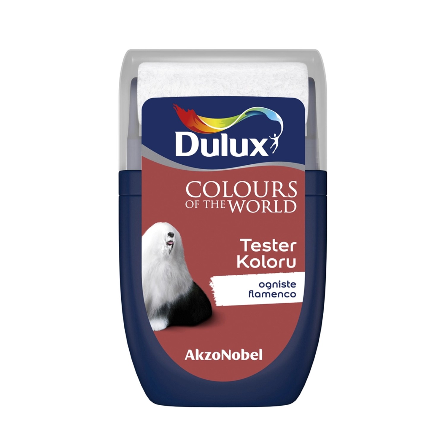 Tester farby Dulux Kolory Świata ogniste flamenco 30 ml