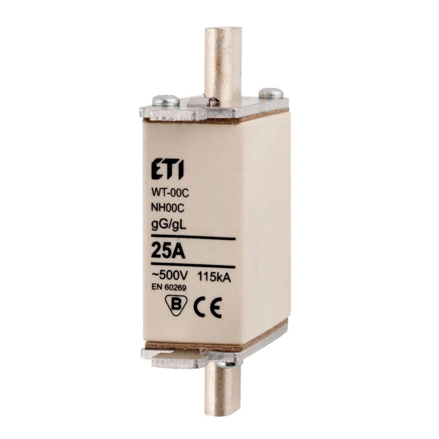 ETI Wkładka topikowa WT00C 25 A