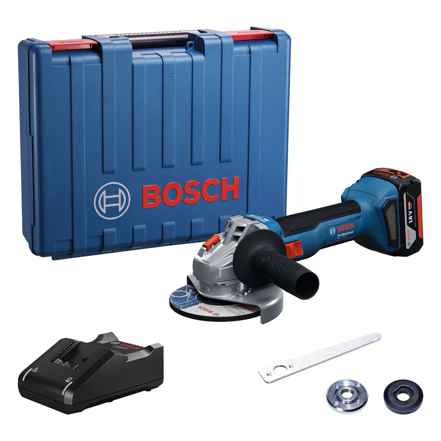 Bosch Professional Szlifierka kątowa akumulatorowa GWS 180-LI 125mm 18V 4Ah