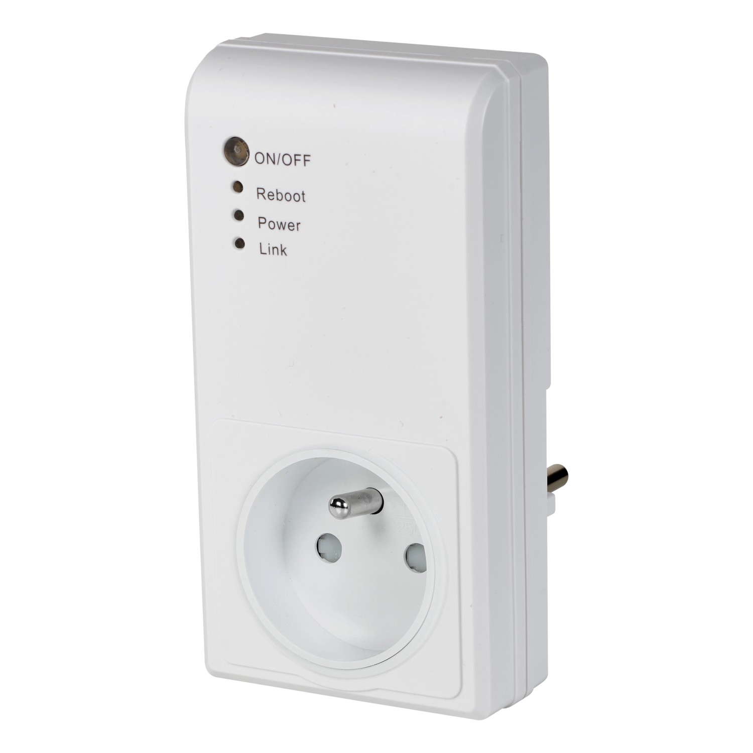 Gniazdo sterowane WiFi wewnętrzne IP20 białe