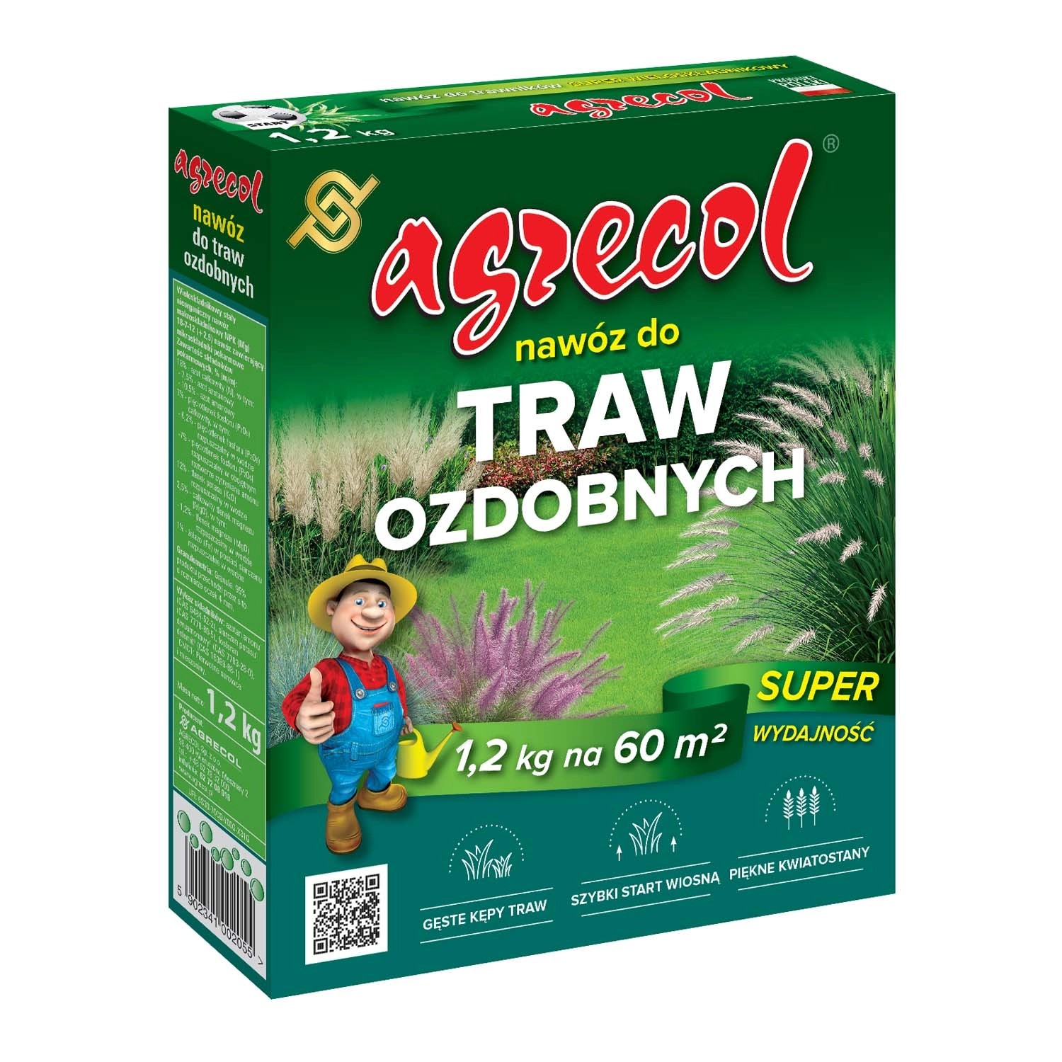 Nawóz do traw ozdobnych - 1,2 kg