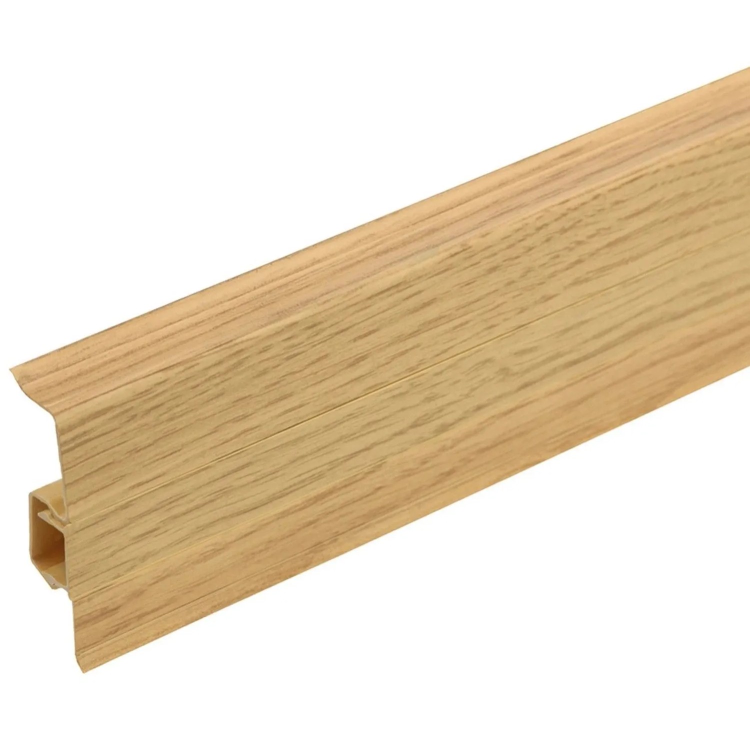 Cezar Listwa przypodłogowa Cezar60 PVC Dąb Klasyczny 60x20x2500