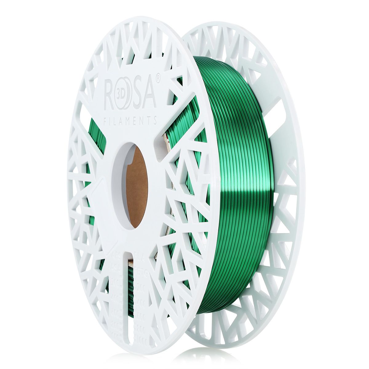 FILAMENT 3D PLA-Silk Emerald Green 1,75mm 0,5kg