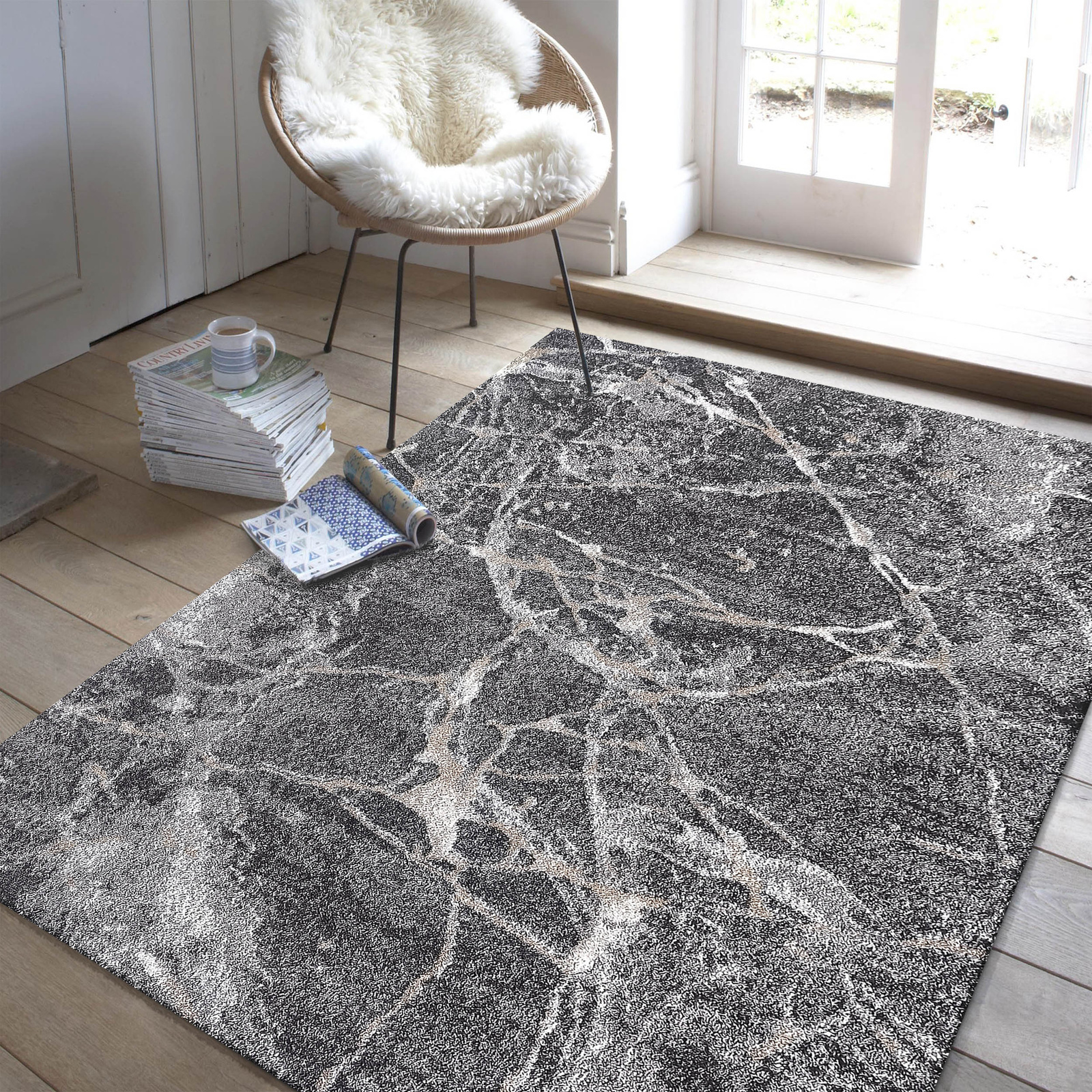 Dywan nowoczesny Pula 25 - szary