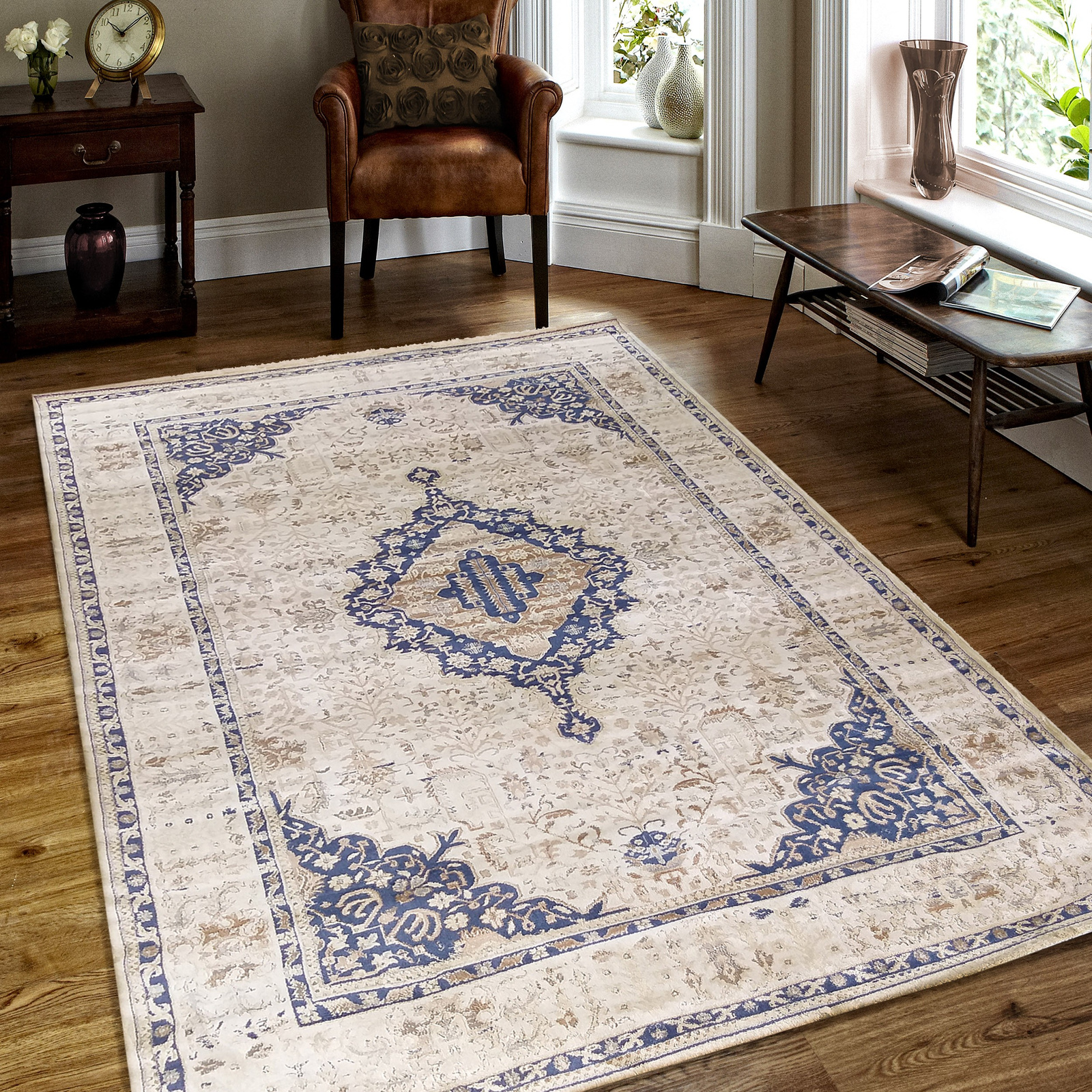 Dywan nowoczesny Rustic Texture Shrink 55- AAM- Wielokolorowy