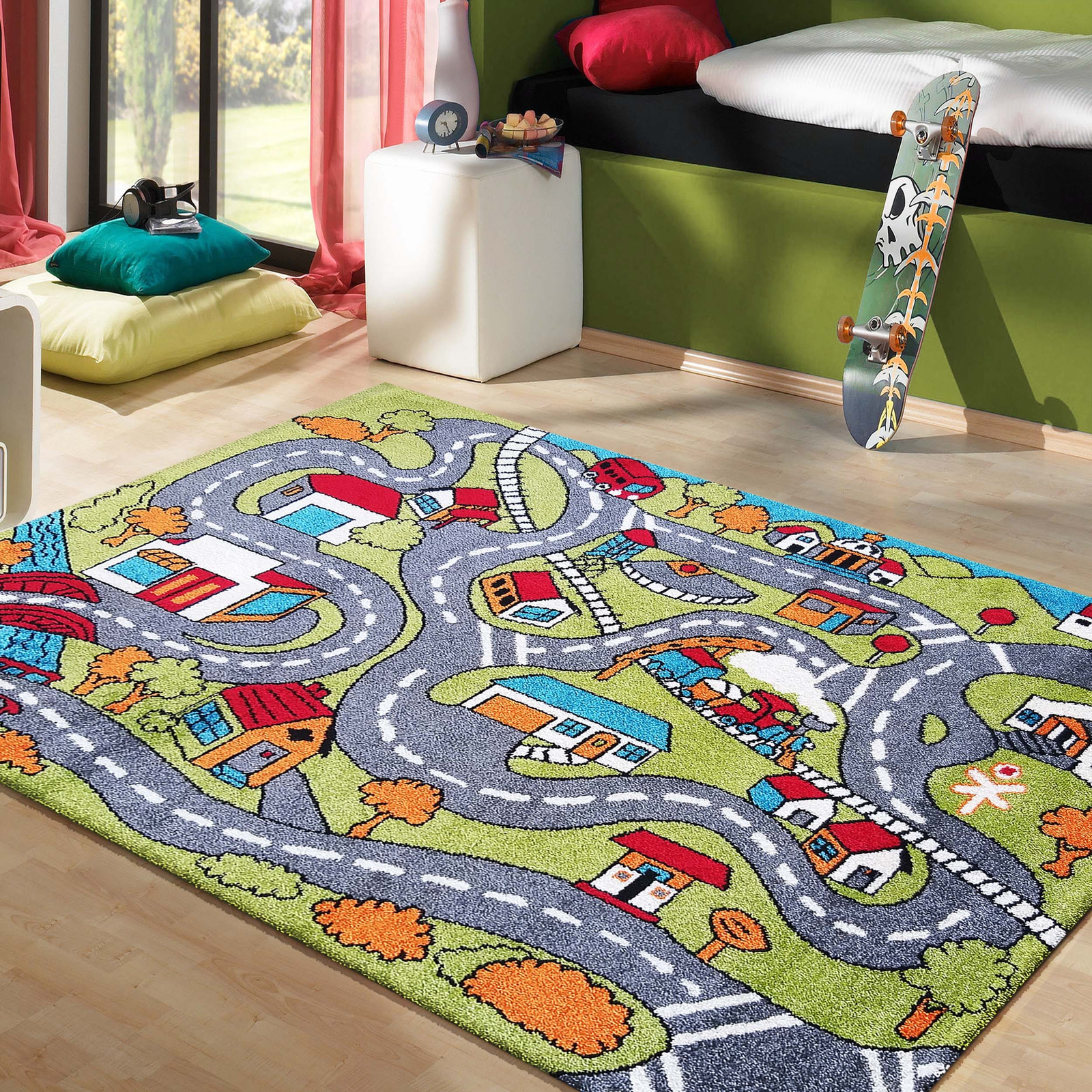 Dywan dziecięcy Diamond 108 - Uliczki szare