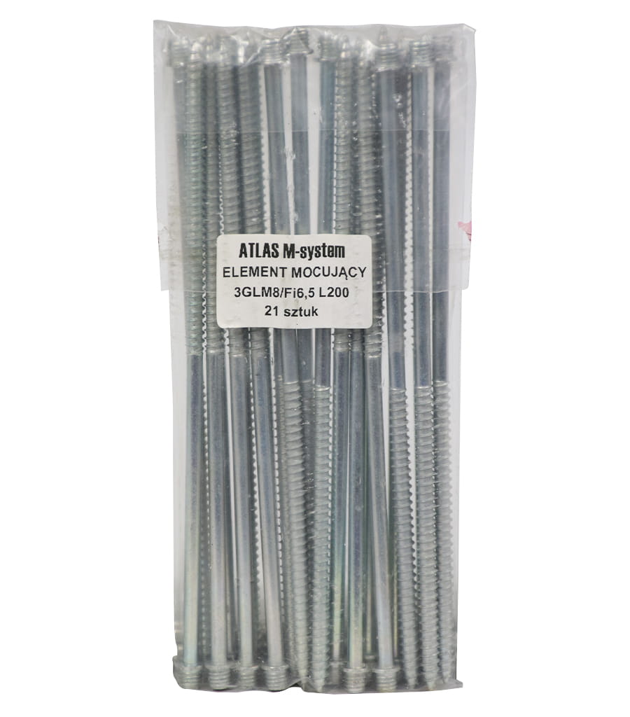 ATLAS ELEMENT M-SYSTEM PAKIET DWUGWINT M8/FI 6,5 L 200 (21SZT)