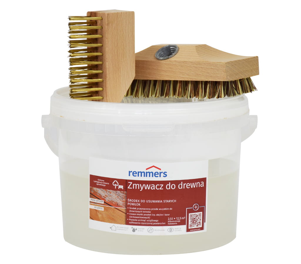 REMMERS ZMYWACZ DO CZYSZCZENIA DREWNA, TARASU 2,5L
