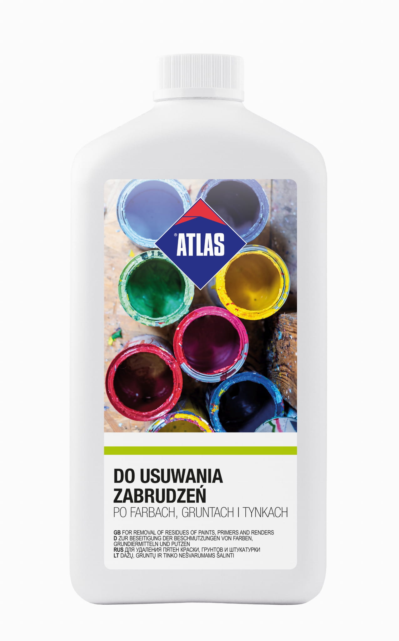 ATLAS DO USUWANIA ZABRUDZEŃ PO FARBACH,GRUNTACH 1L
