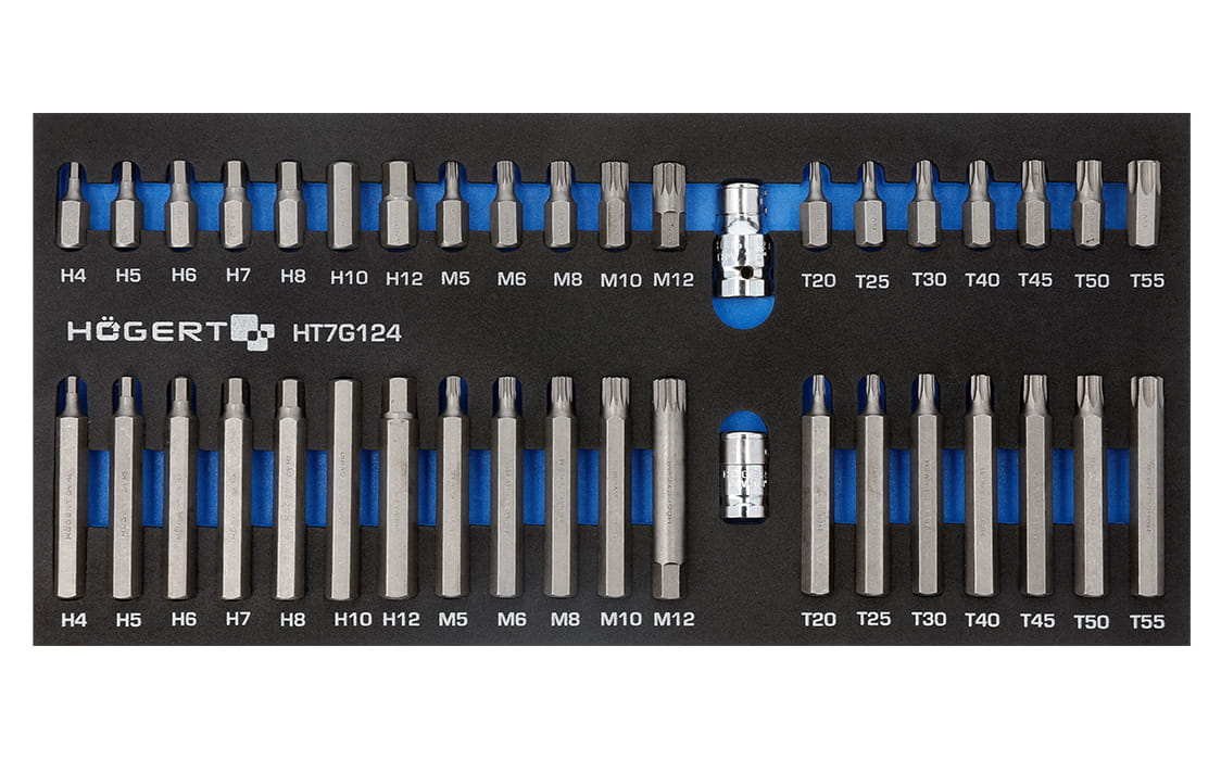 HOGERT ZESTAW KOŃCÓWEK WKRĘTAKOWYCH 40SZT PUDEŁKO