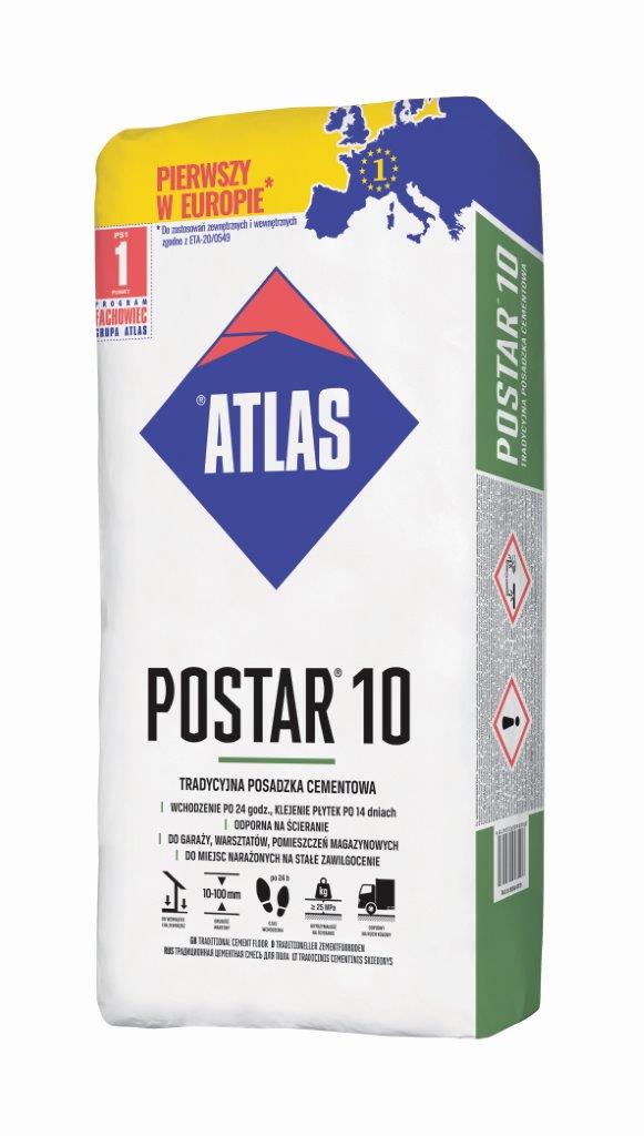 ATLAS POSADZKA CEMENTOWA POSTAR 10 25KG