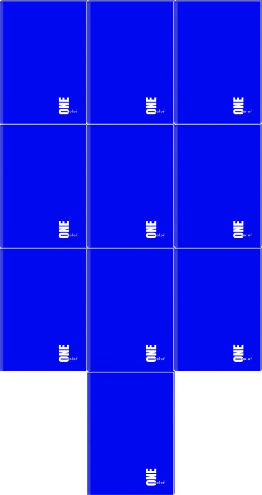 10x Brulion w kratkę Interdruk, A5, twarda oprawa, 192 kartki, mix wzorów