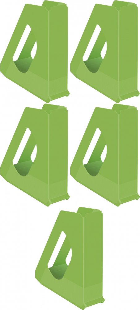 5x Organizer na dokumenty Esselte Europost Vivida, A4, 72mm, do 700 kartek zielony