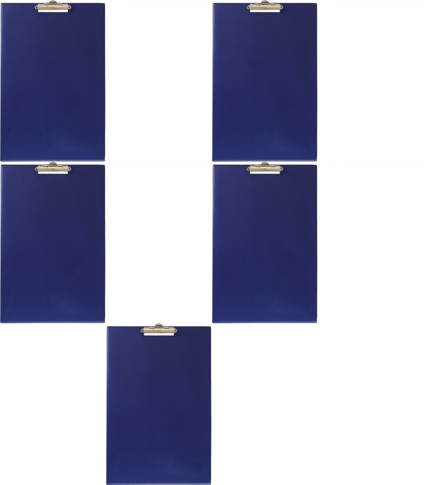 5x Clipboard Biurfol, A3, granatowy