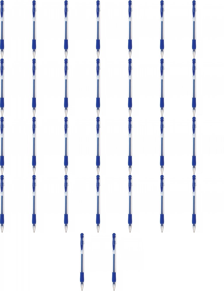 60x Długopis żelowy Grand GR-101, 0.5mm, niebieski