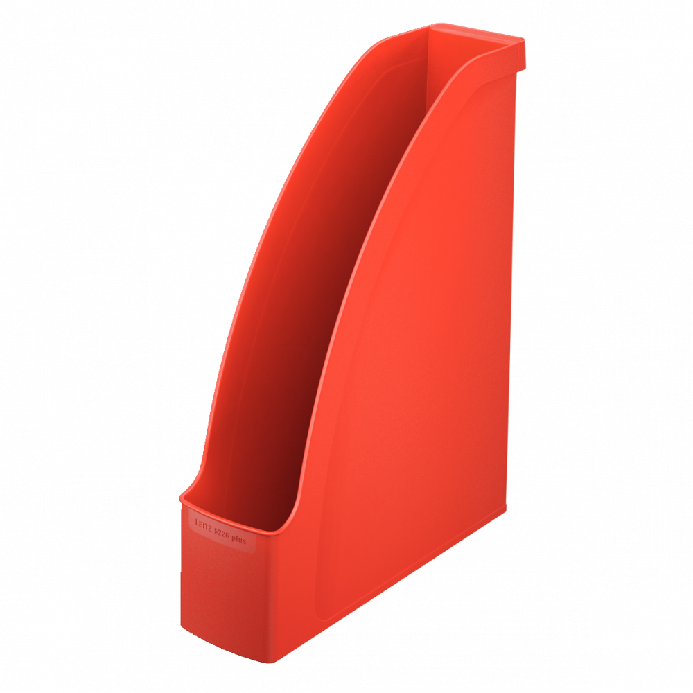 Organizer na dokumenty Leitz Plus, A4, 70mm, do 700 kartek, jasnoczerwony