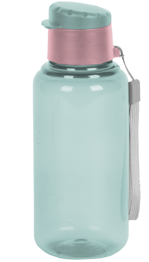 Bidon na wodę Paso, 500ml, bez BPA, turkusowy