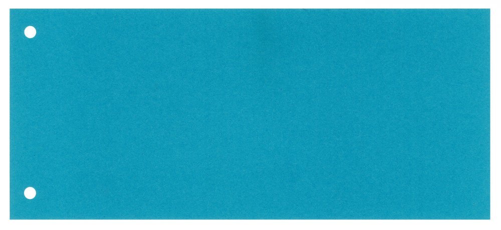 Przekładki do segregatora Esselte, kartonowe, 1/3 A4, 100 kart, niebieski