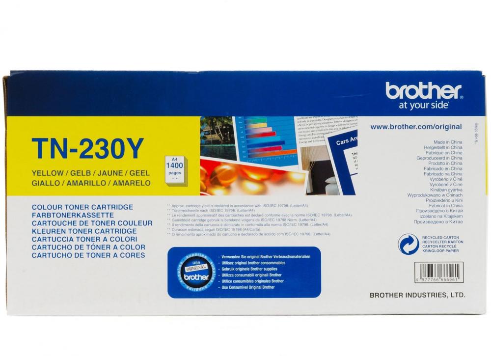 Toner Brother (TN-230Y), 1400 stron, yellow (żółty)
