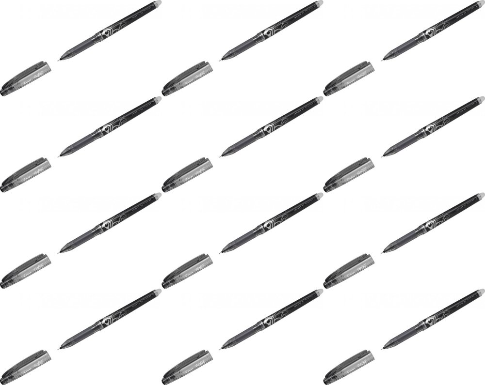 12x Cienkopis wymazywalny Pilot, Frixion Point, 0.5mm, czarny