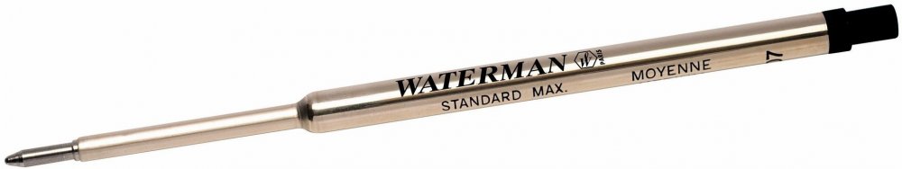 Wkład do długopisu Waterman Standard, F, czarny