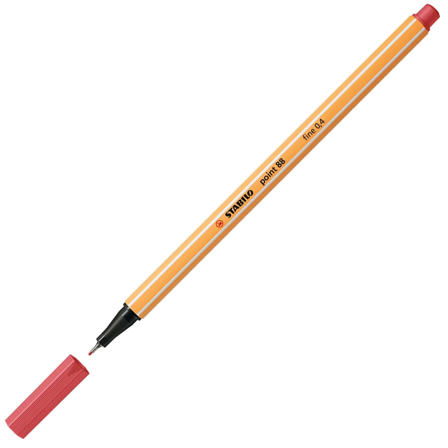 Cienkopis Stabilo Point 88/47, 0.4mm, rdzawy