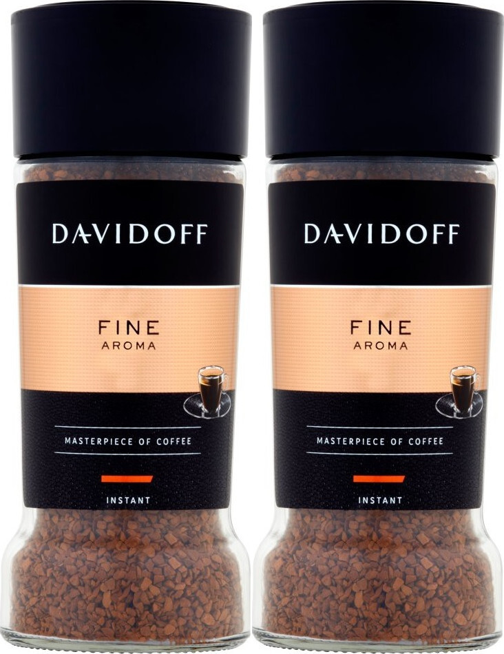 2x Kawa rozpuszczalna Davidoff Fine Aroma, 100g