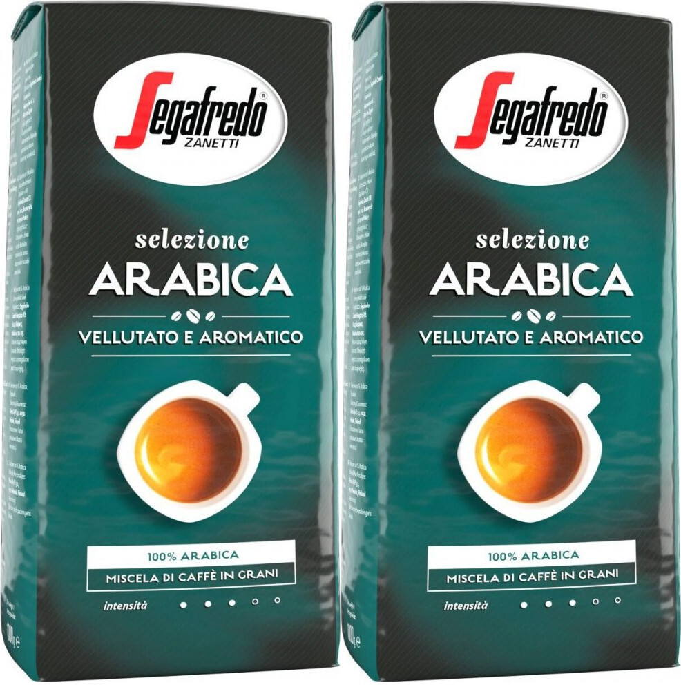 2x Kawa ziarnista Segafredo Selezione Arabica 100%, 1kg