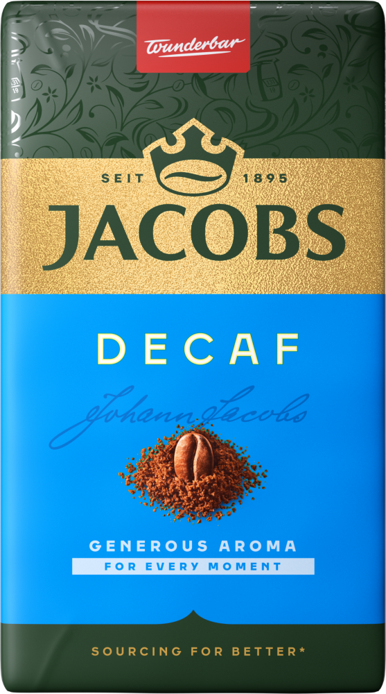 Kawa bezkofeinowa Jacobs Kronung Decaff, mielona, 250g