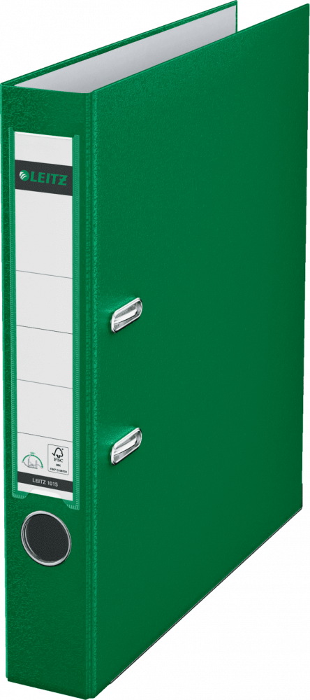 Segregator A4 Leitz 180°, 50mm, do 350 kartek, zielony