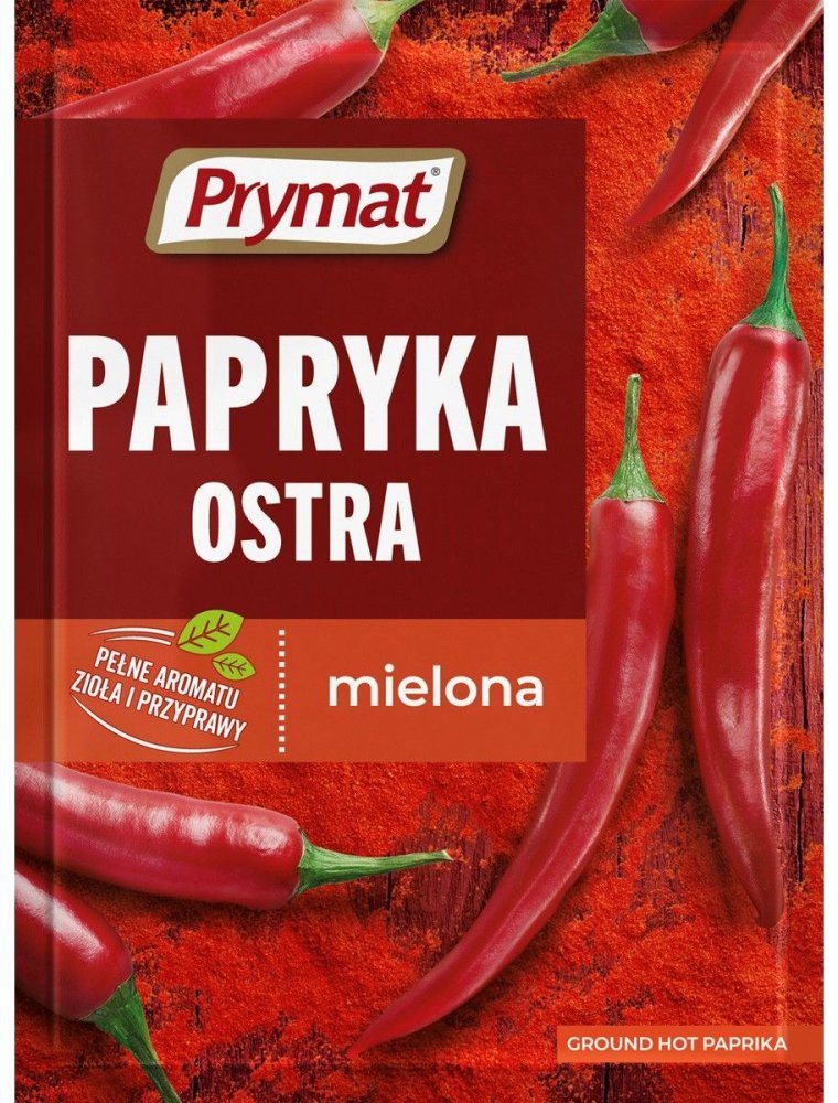 Papryka ostra mielona Prymat, 20g