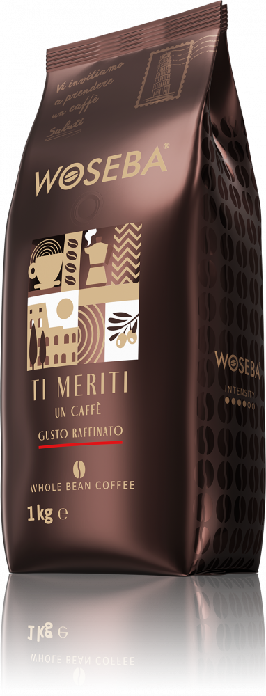 Kawa ziarnista Woseba Ti Meriti Gustro Raffinato, 1kg