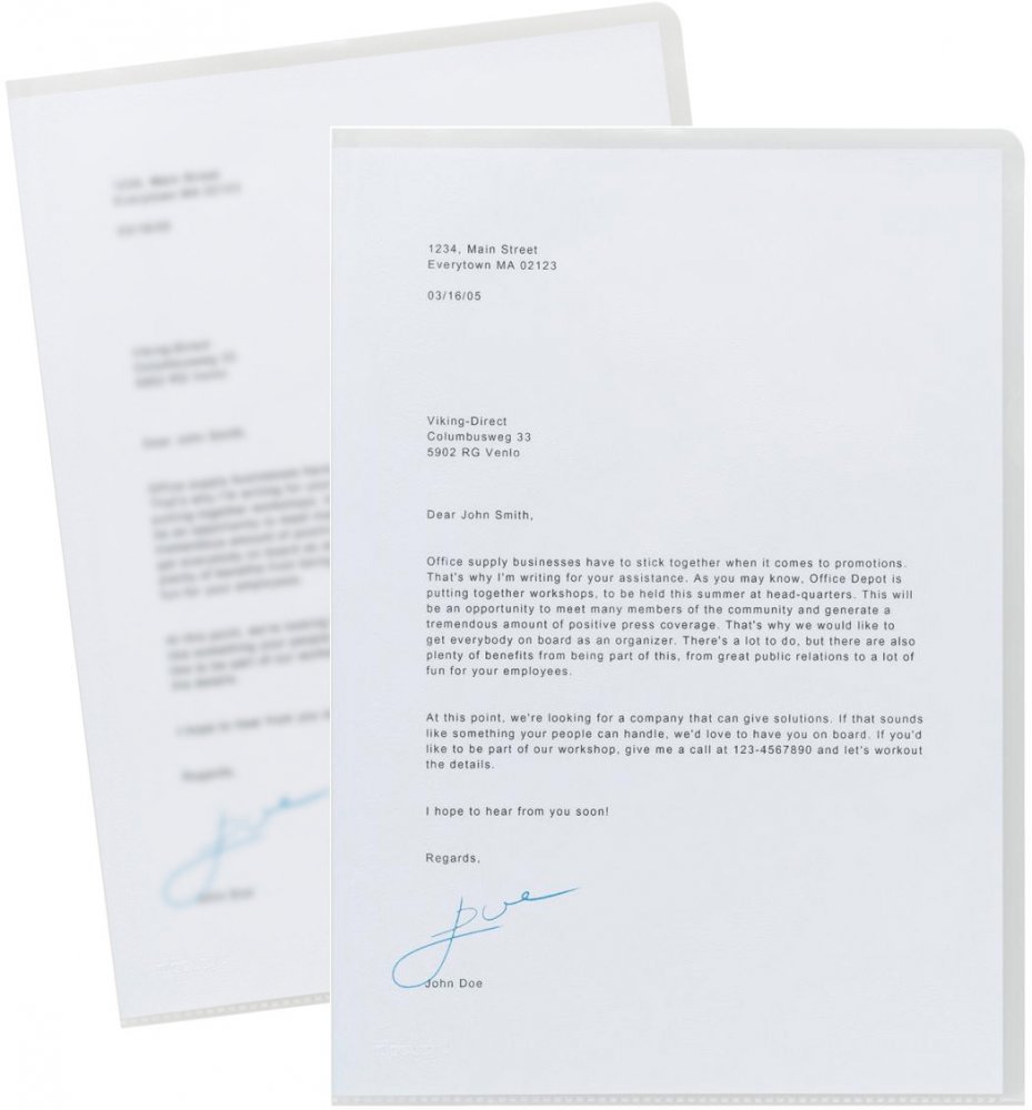 2x Ofertówki groszkowe Viking,"L", A4, 90μm, 100 sztuk, transparentny