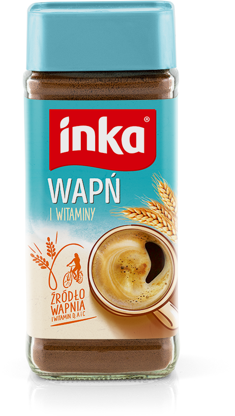 Kawa zbożowa Inka Wapń, słoik, 100g