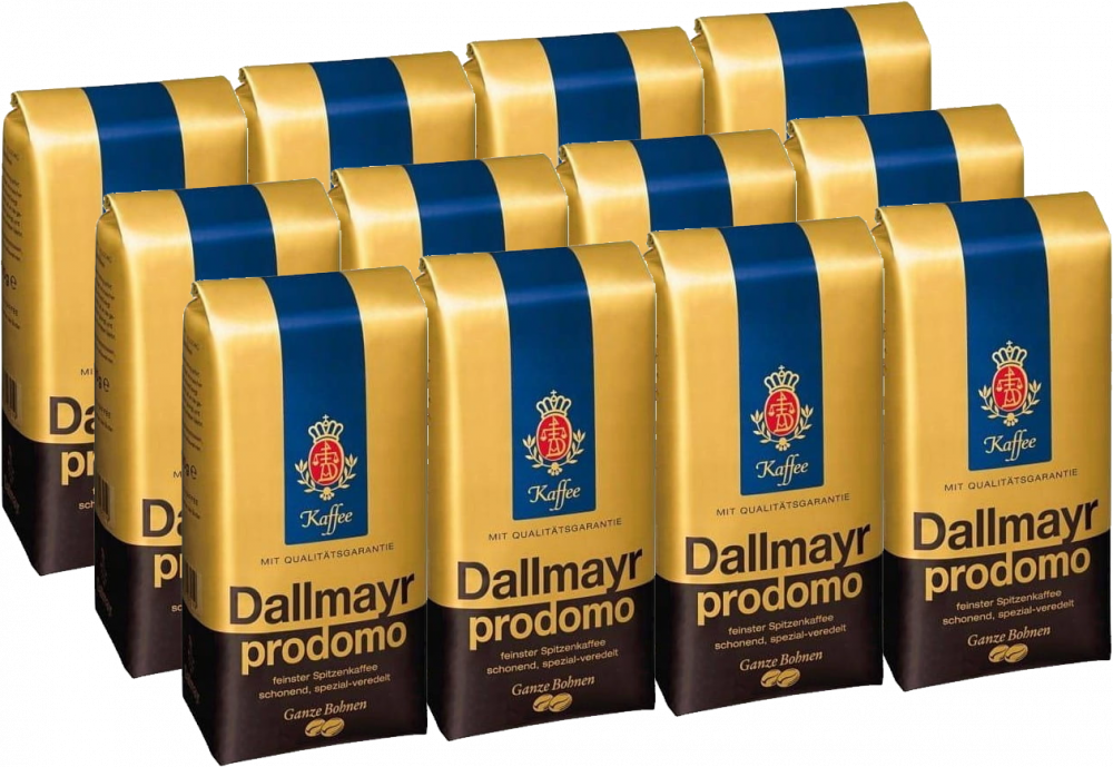 12x Kawa ziarnista Dallmayr Prodomo, 500g