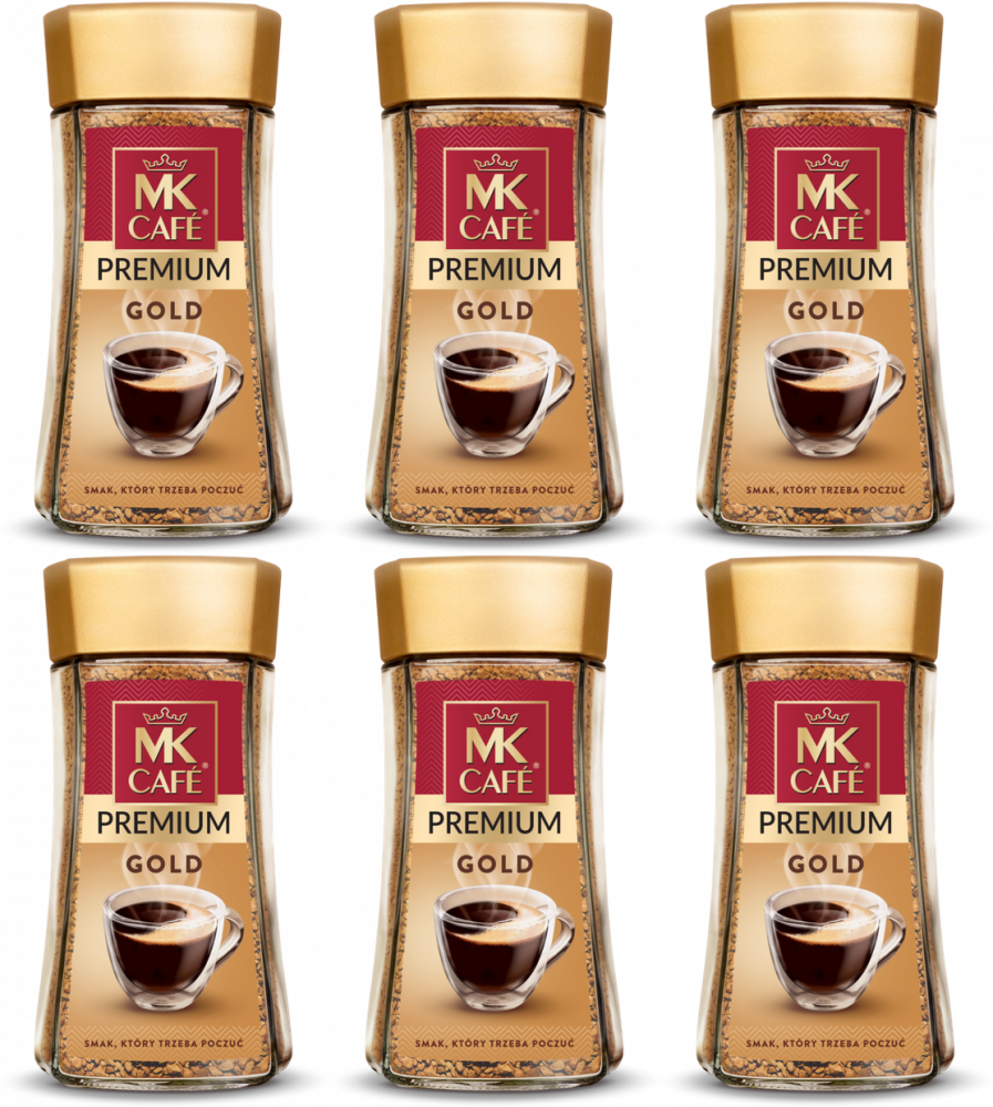 6x Kawa rozpuszczalna MK Cafe Gold, 175g
