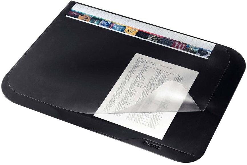 Podkład na biurko Leitz, 50x65cm, czarny