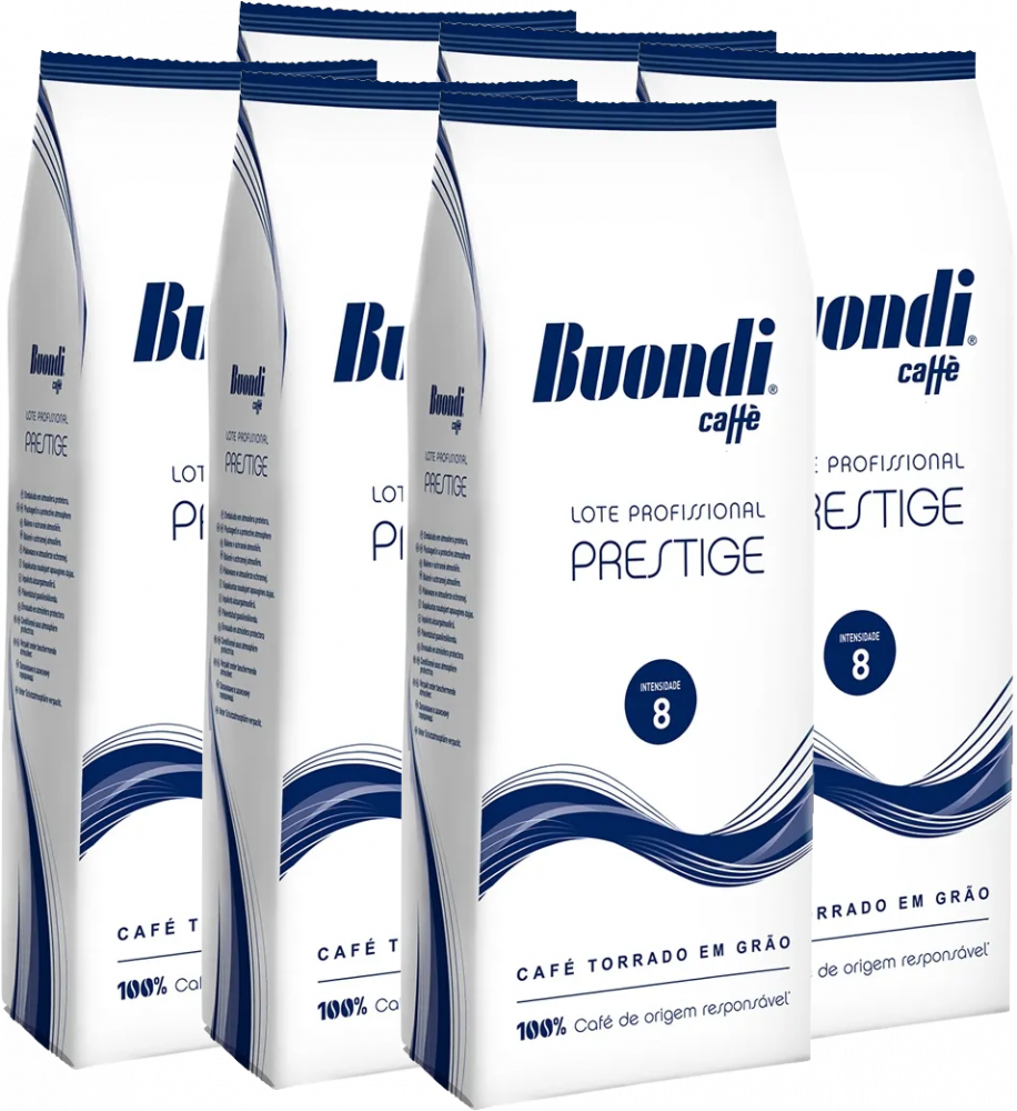 6x Kawa ziarnista Buondi Prestige, 1kg