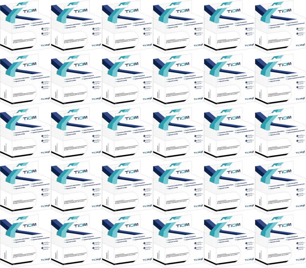 30x Tusz Tiom Ti-B529BXN (LC529XLBK), 2400 stron, black (czarny)