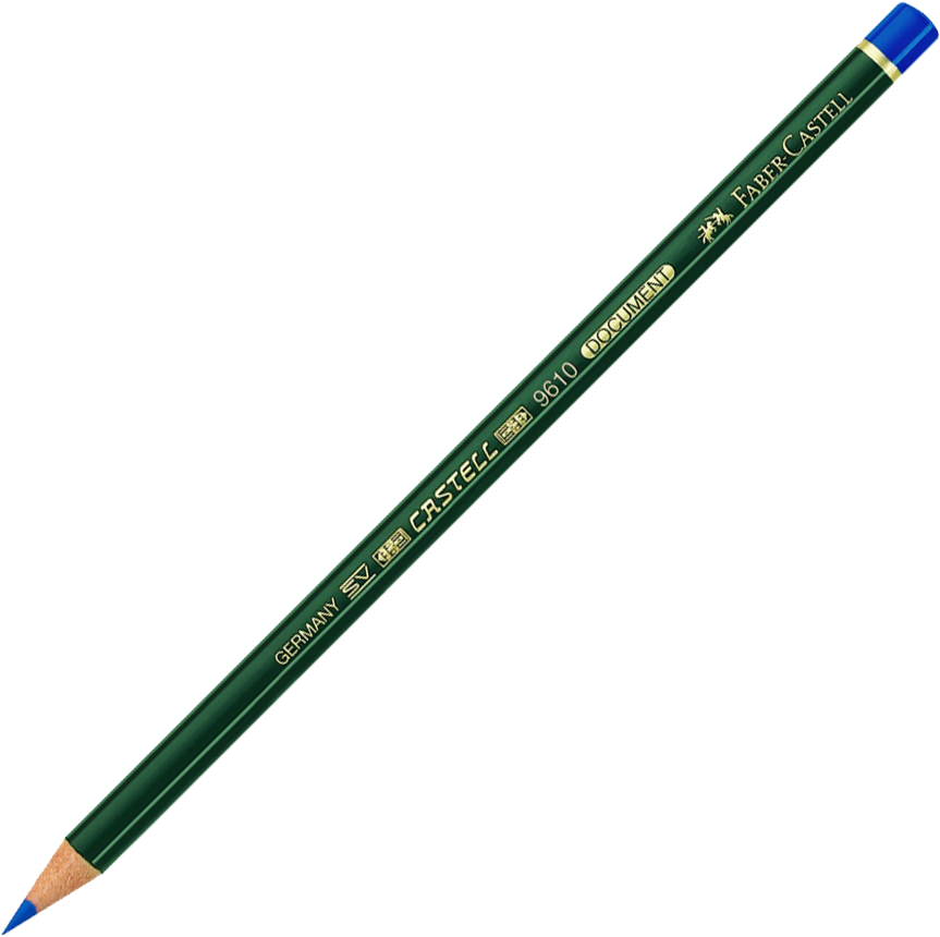 Ołówek kopiowy Faber Castell Dokument 9610, niebieski