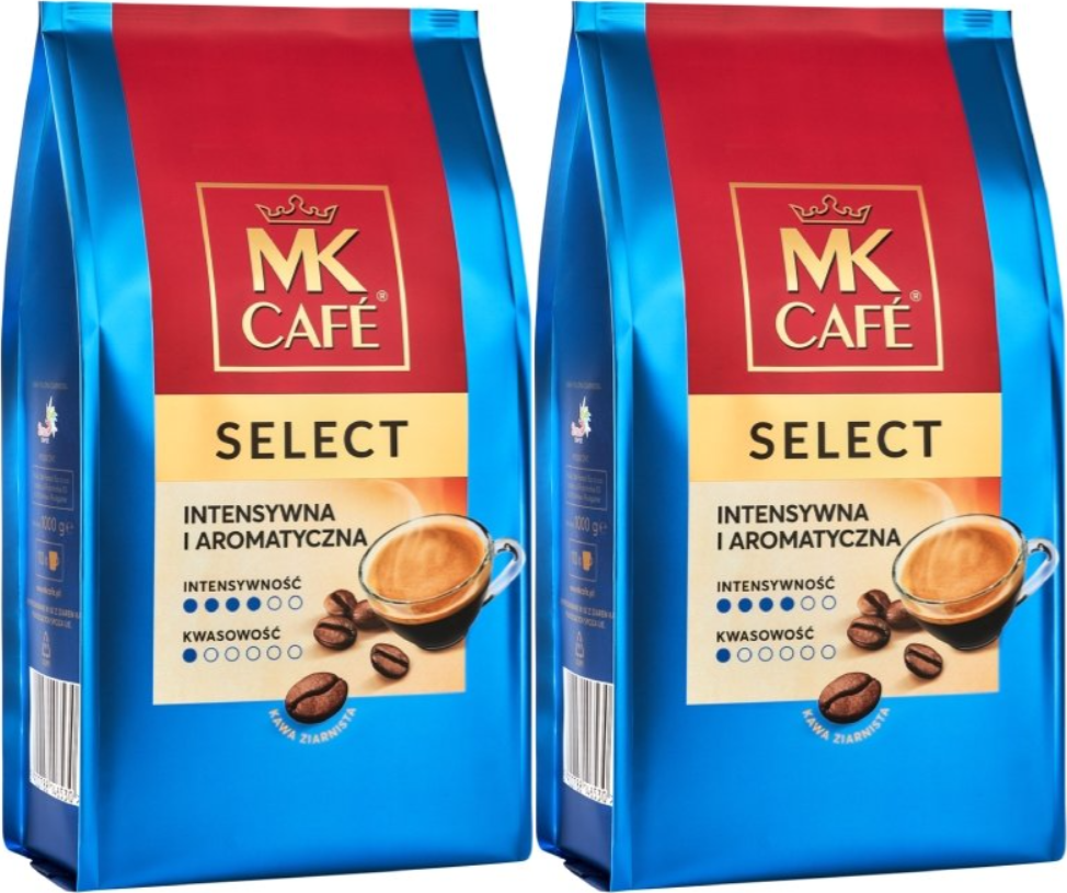 2x Kawa ziarnista MK Cafe Select, 1kg