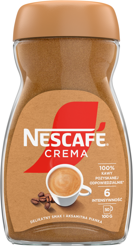 Kawa rozpuszczalna Nescafé Crema, 100g