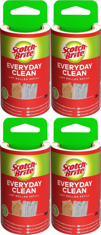 4x Wkład do rolki Scotch Brite, 56 listków