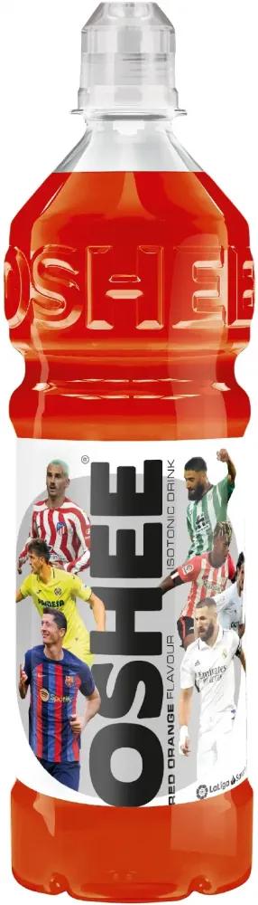Napój izotoniczny Oshee Isotonic Drink, czerwona pomarańcza, butelka, 750ml