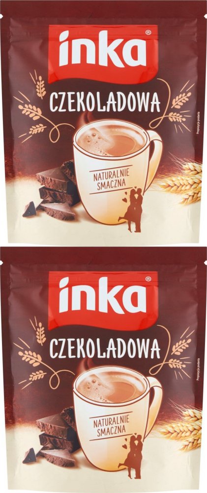 2x Kawa Inka, zbożowa o smaku czekoladowym, 200g