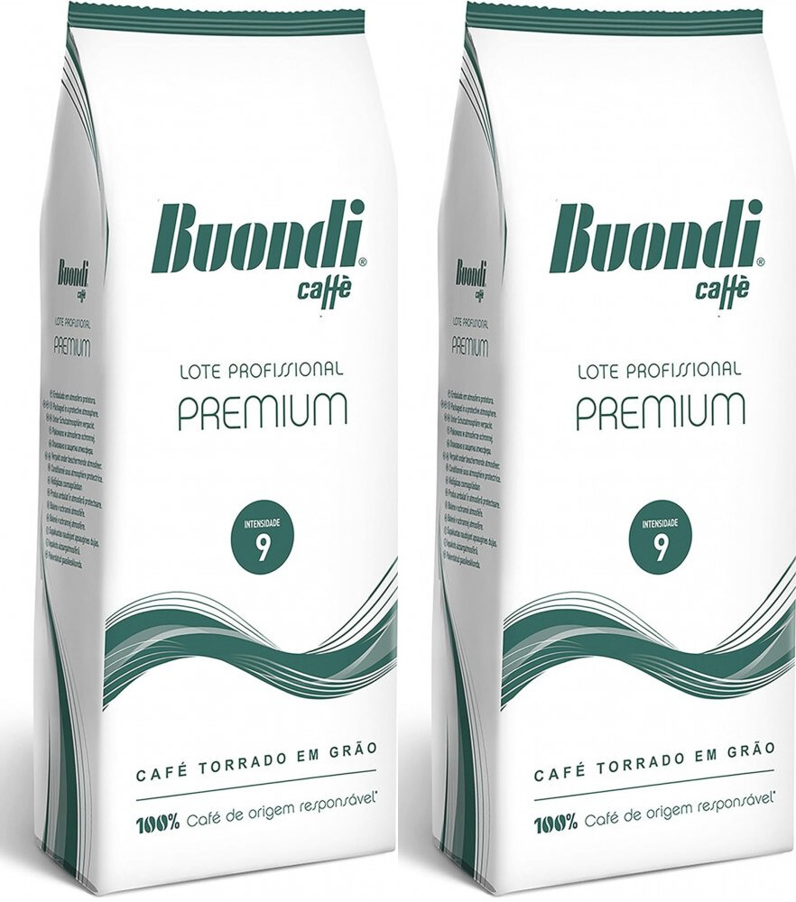 2x kawa ziarnista Buondi Premium, 1kg
