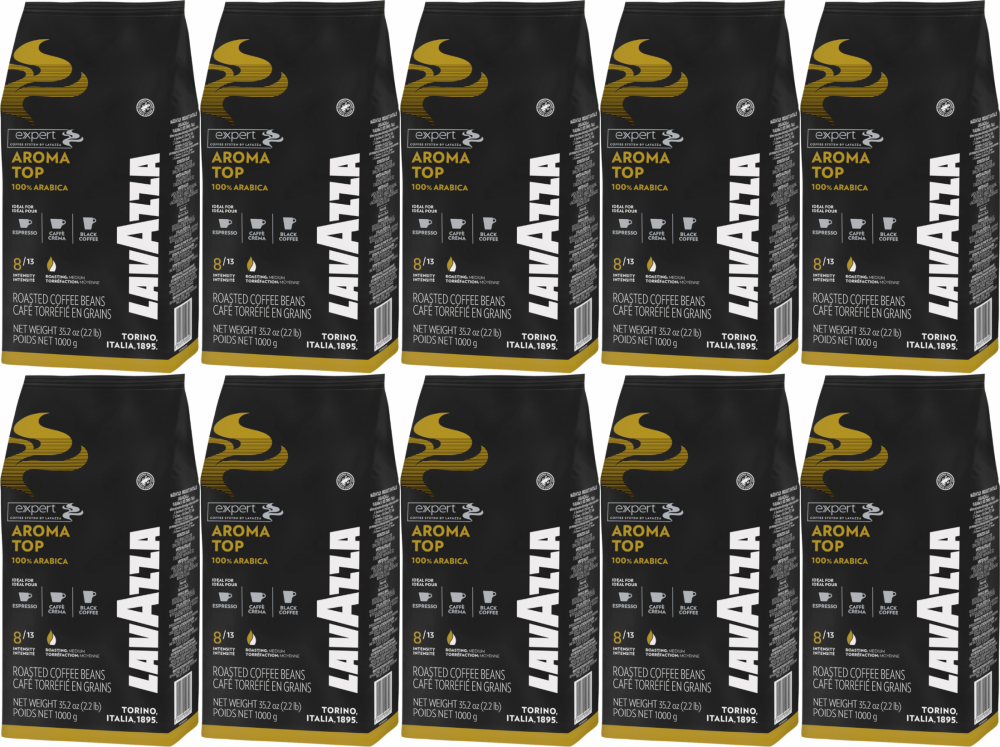 10x Kawa ziarnista Lavazza Expert Aroma Top, 1kg